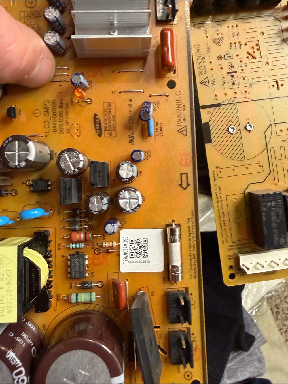 Samsung refrigerator control board
